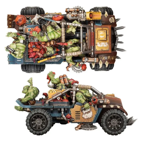 Мініатюра WARHAMMER 40000: ORKS - RUKKATRUKK SQUIGBUGGY