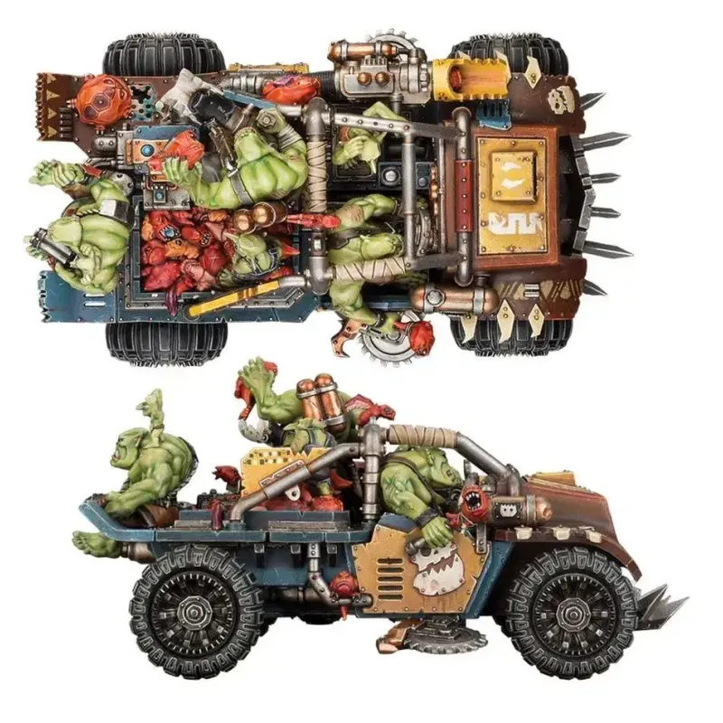 Мініатюра WARHAMMER 40000: ORKS - RUKKATRUKK SQUIGBUGGY