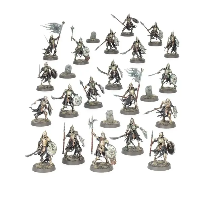 Набір мініатюр Soulblight Gravelords: Deathrattle Skeletons