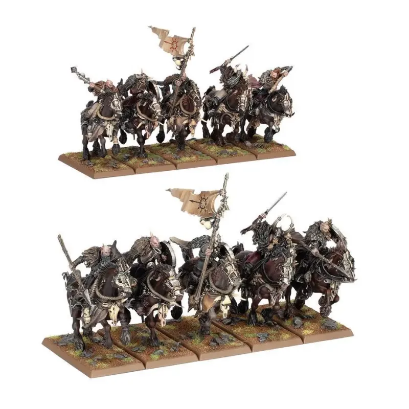 Набір мініатюр WARRIORS O/CHAOS:CHAOS MARAUDER HORSEMEN