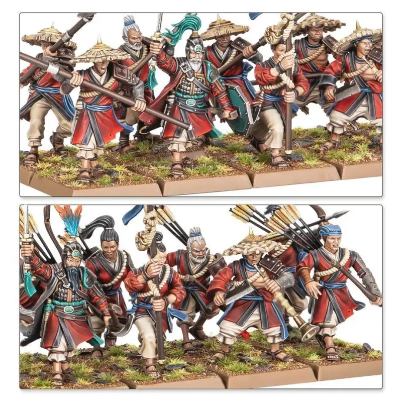 Набор миниатюр THE OLD WORLD: GRAND CATHAY — PEASANT LEVY