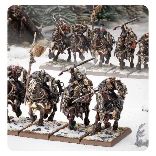 Набір мініатюр WARRIORS O/CHAOS:CHAOS MARAUDER HORSEMEN