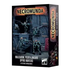 Набор миниатюр NECROMUNDA: MALCADON YELD / JAKARA SPYRE HUNTER