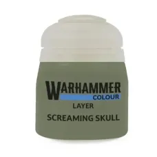 Фарба CITADEL: LAYER - SCREAMING SKULL 12ML ROW X6