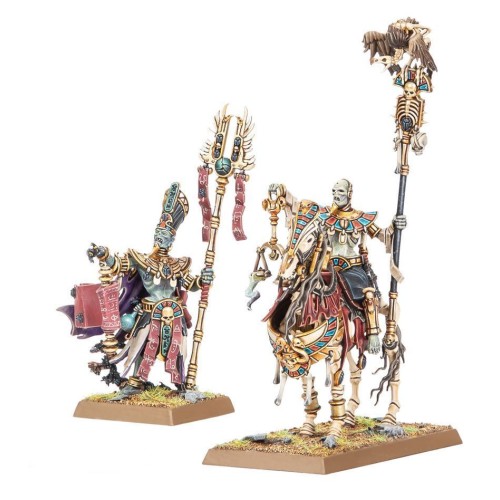 Набір мініатюр TOMB KINGS OF KHEMRI: LICHE PRIESTS