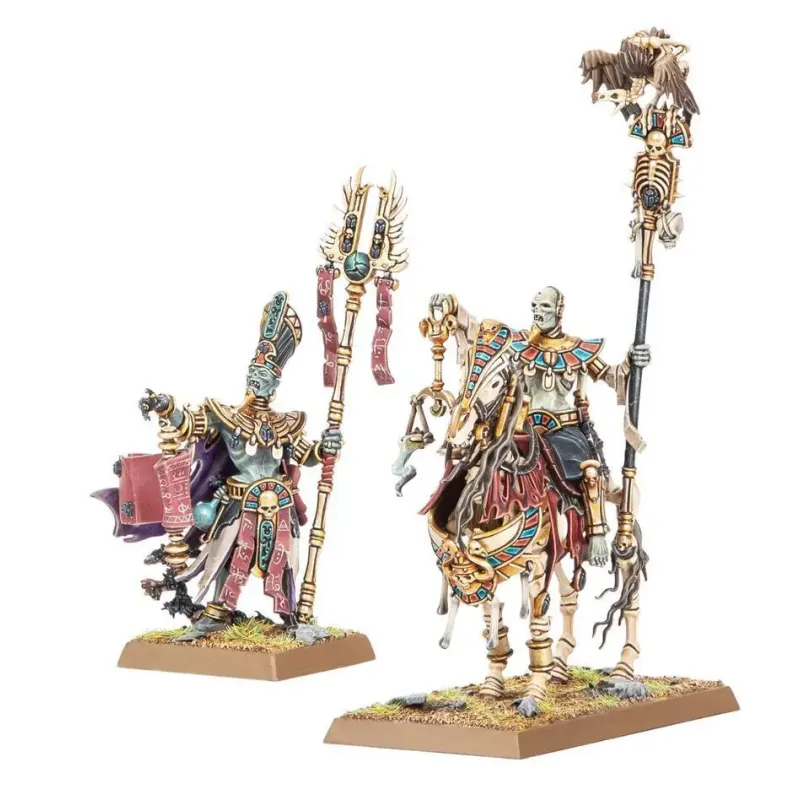 Набір мініатюр TOMB KINGS OF KHEMRI: LICHE PRIESTS