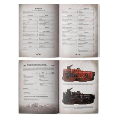 Книга правил HORUS HERESY: LIBER ASTARTES (ENGLISH)
