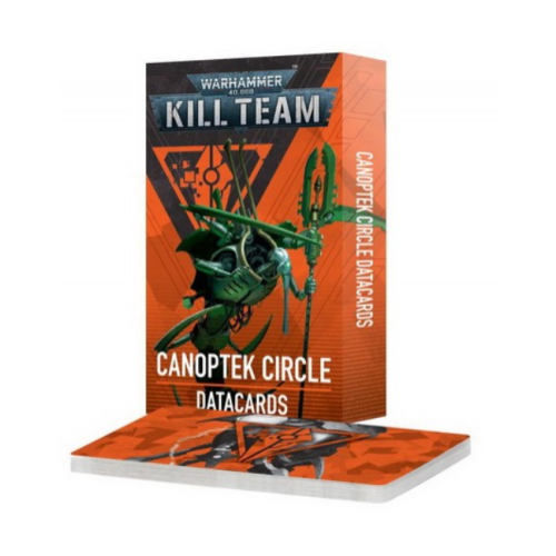 Карти WARHAMMER 40000: KILL TEAM DATACARDS - CANOPTEK CIRCLE (ENG)