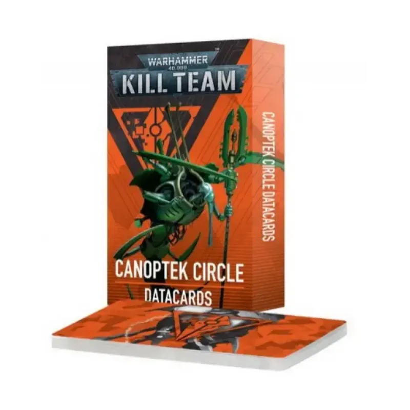 Карты WARHAMMER 40000: KILL TEAM DATACARDS — CANOPTEK CIRCLE (ENG)