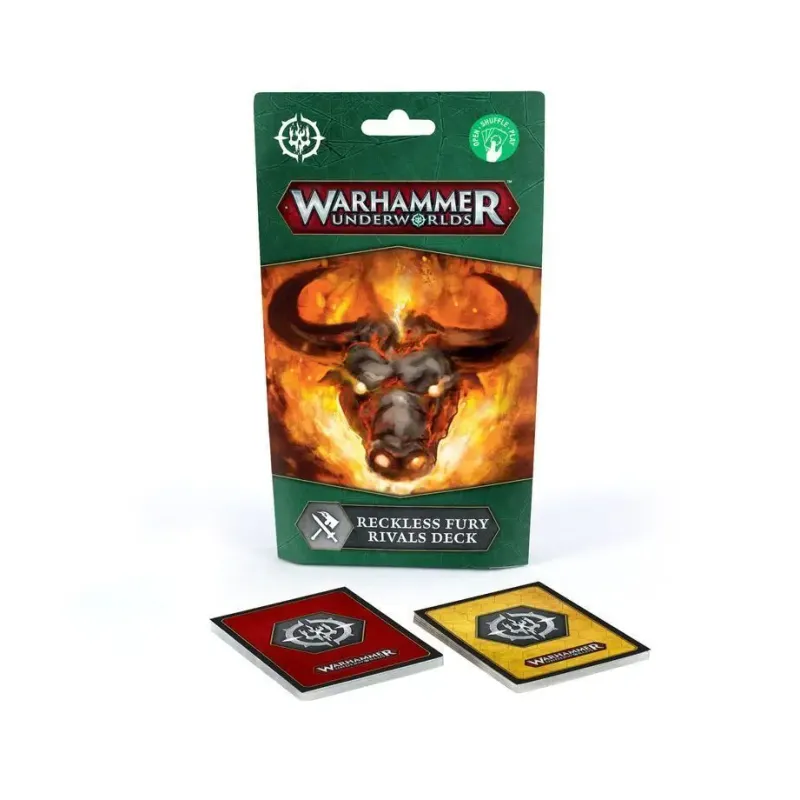 Карты WARHAMMER UNDERWORLDS: RIVALS DECK — RECKLESS FURY (ENGLISH)