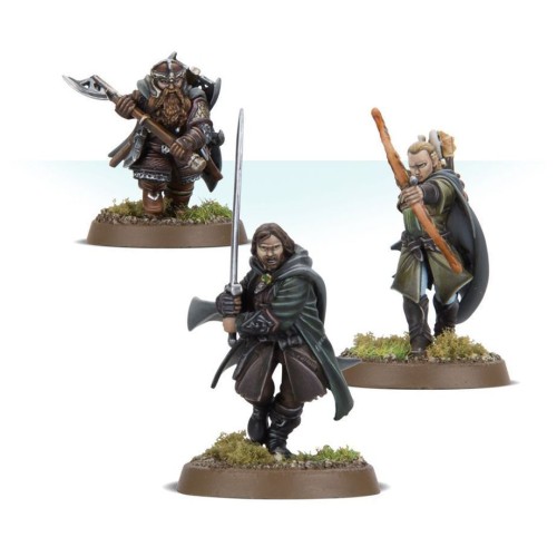 Набір мініатюр LORD OF THE RINGS: MIDDLE-EARTH - THE THREE HUNTERS