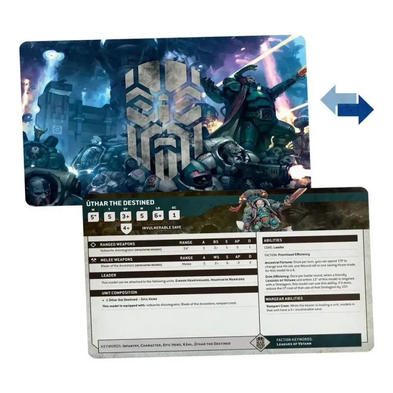 Карты DATACARDS: LEAGUES OF VOTANN (АНГЛИЙСКИЙ)