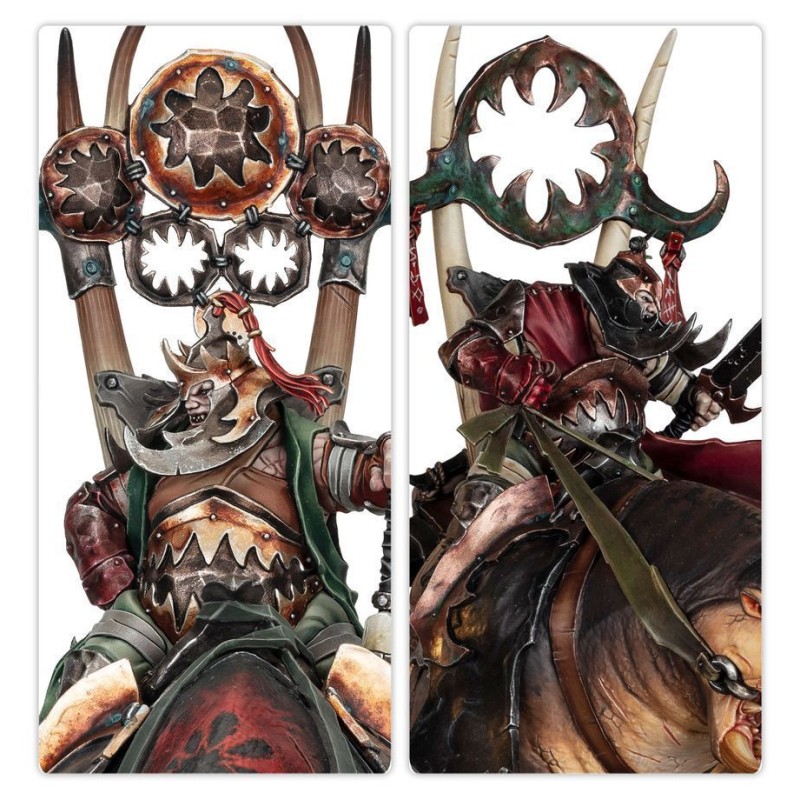 Мініатюра AGE OF SIGMAR: OGOR MAWTRIBES - MORGA THE MIGHTY