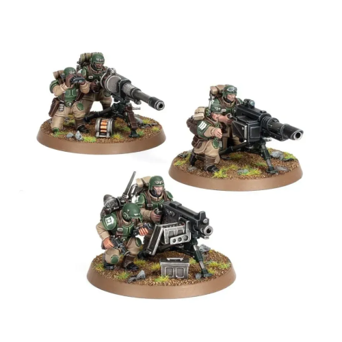 Набір мініатюр WARHAMMER 40000: ASTRA MILITARUM - HEAVY WEAPONS SQUAD