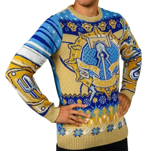 Різдвяний светр Warhammer Age of Sigmar: Stormcast Christmas Jumper (Size: XXL)