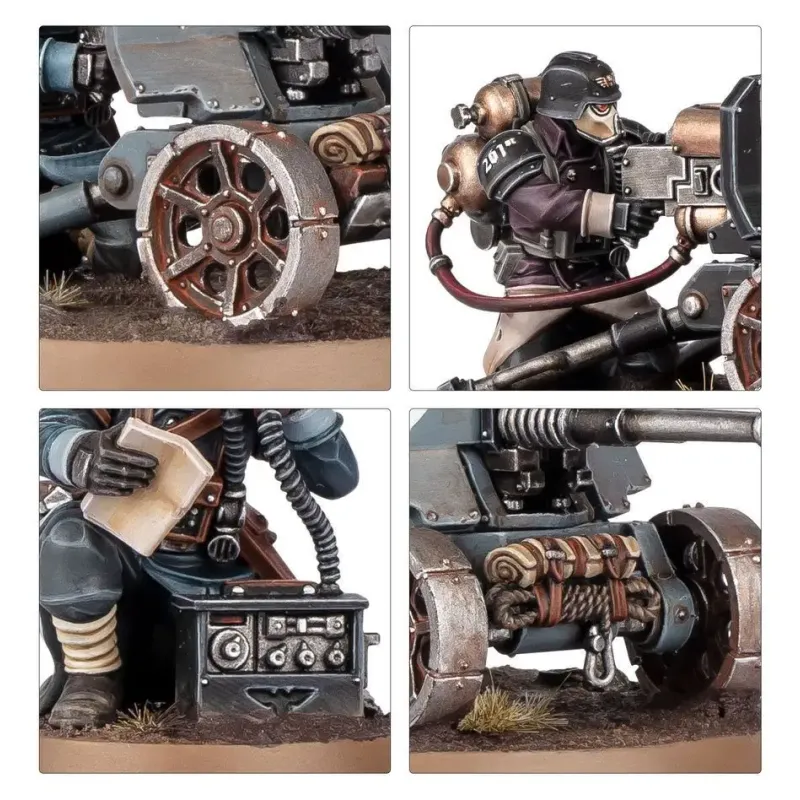 Набор миниатюр ASTRA MILITARUM — KRIEG HEAVY WEAPONS SQUAD