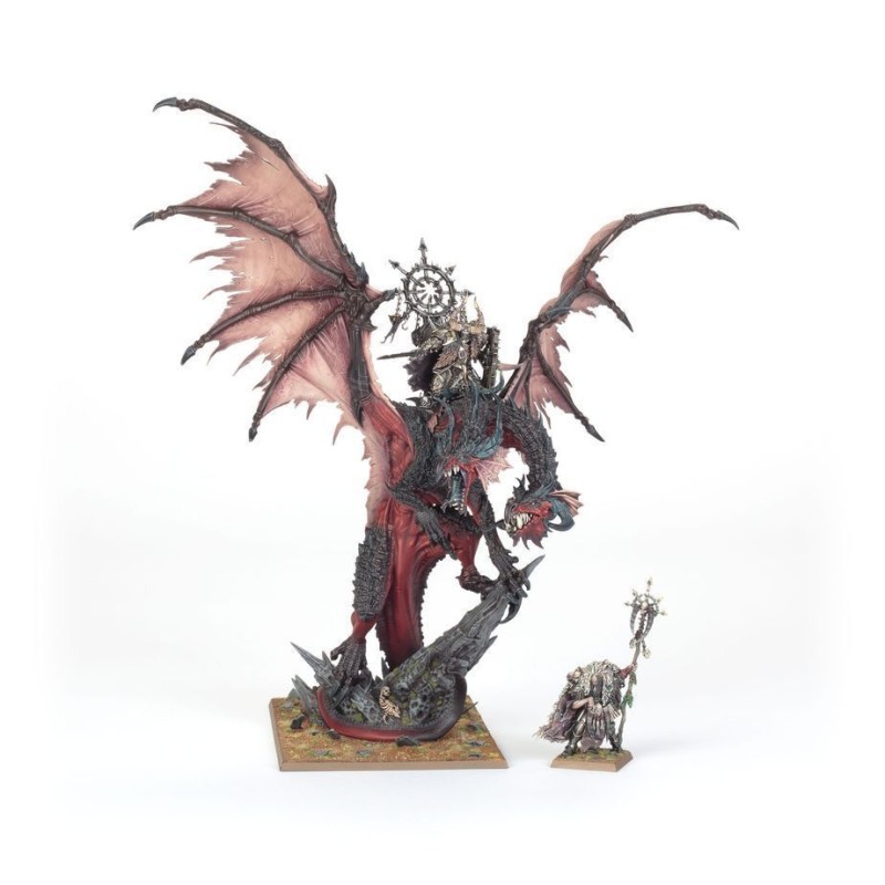 Мініатюра THE OLD WORLD: WARRIORS OF CHAOS - LORD ON CHAOS DRAGON