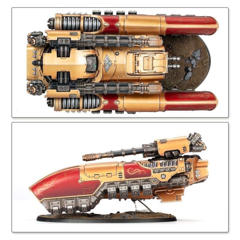 Мініатюра WARHAMMER 40000/HORUS HERESY: CUSTODES - CALADIUS GRAV-TANK