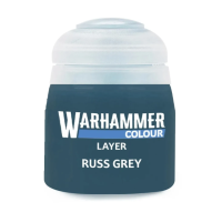 Фарба CITADEL: LAYER - RUSS GREY 12ML ROW X6