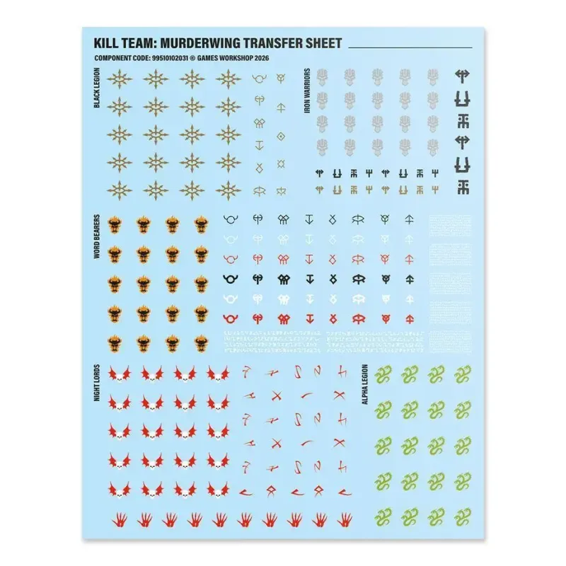 Набор миниатюр WARHAMMER 40000: KILL TEAM — MURDERWING