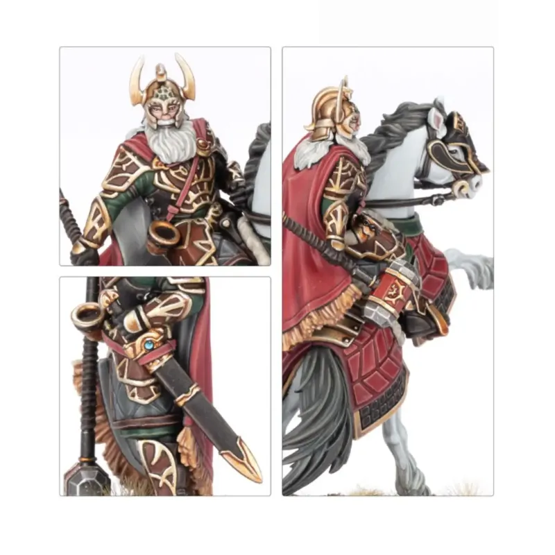 Набір мініатюр M-E SBG: HELM HAMMERHAND KING OF ROHAN