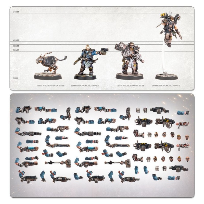 Набір мініатюр NECROMUNDA: ORLOCK UNDERHIVE CREW