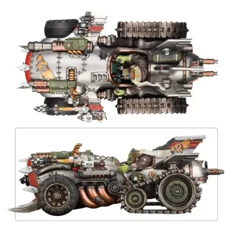 Мініатюра WARHAMMER 40000: ORKS - MEGATRAKK SCRAPJET