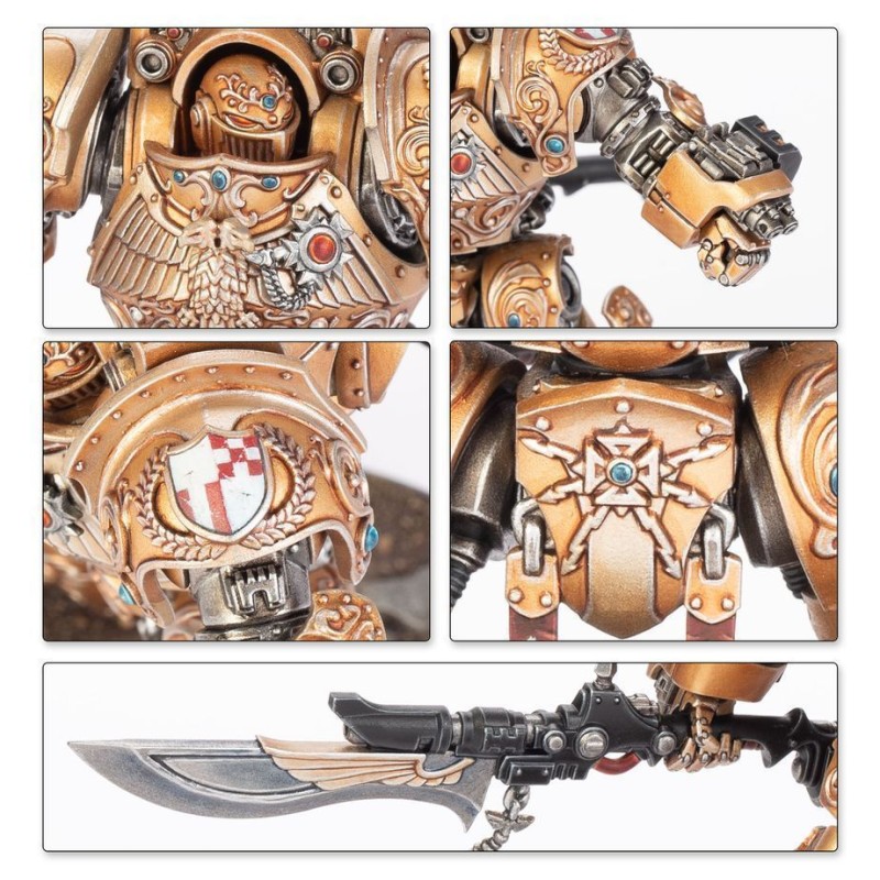 Мініатюра WARHAMMER 40000/HORUS HERESY: CUSTODES - CUSTODIAN DREADNOUGHT