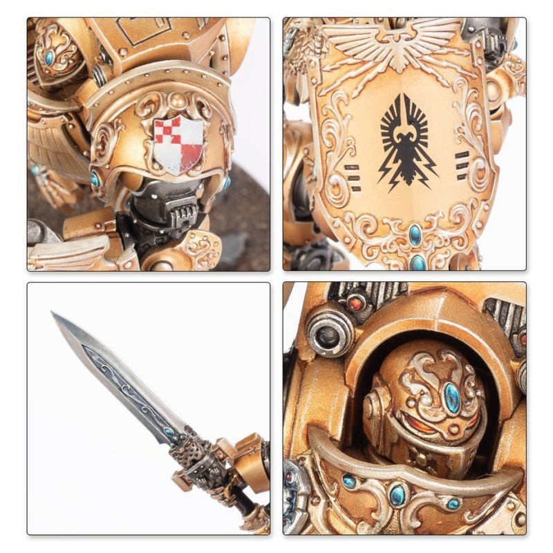 Мініатюра WARHAMMER 40000/HORUS HERESY: CUSTODES - CUSTODIAN DREADNOUGHT