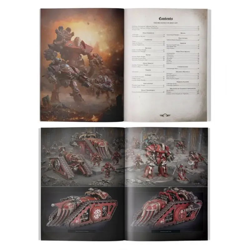 Книга правил HORUS HERESY: LIBER MECHANICUM (ENGLISH)