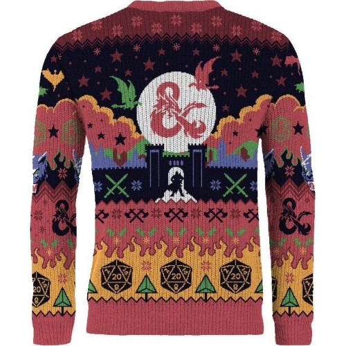 Різдвяний светр Dungeons / Dragons Christmas Jumper (Size L)