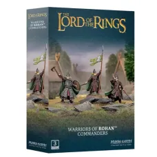 Набір мініатюр THE OLD WORLD: MIDDLE-EARTH SBG - WARRIORS OF ROHAN COMMANDERS