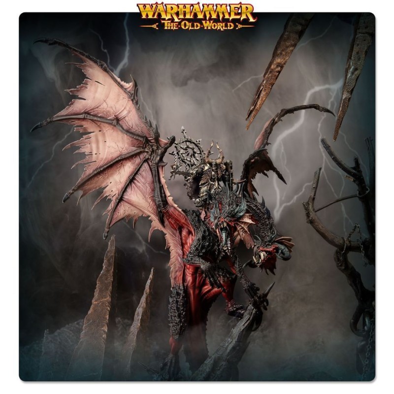 Мініатюра THE OLD WORLD: WARRIORS OF CHAOS - LORD ON CHAOS DRAGON