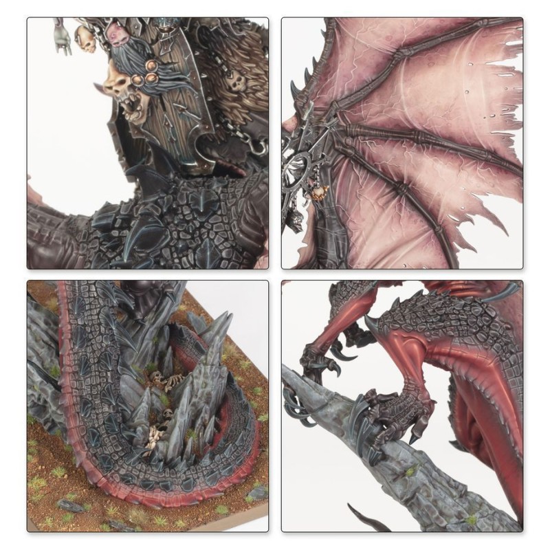 Мініатюра THE OLD WORLD: WARRIORS OF CHAOS - LORD ON CHAOS DRAGON