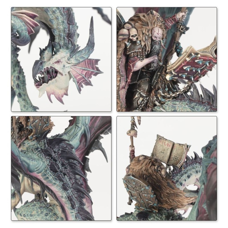 Мініатюра THE OLD WORLD: WARRIORS OF CHAOS - LORD ON CHAOS DRAGON