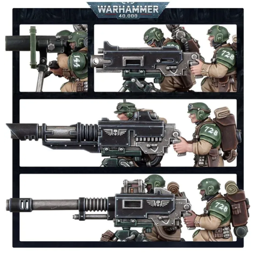 Набір мініатюр WARHAMMER 40000: ASTRA MILITARUM - HEAVY WEAPONS SQUAD
