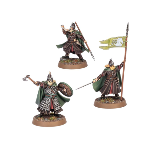 Набір мініатюр THE OLD WORLD: MIDDLE-EARTH SBG - WARRIORS OF ROHAN COMMANDERS