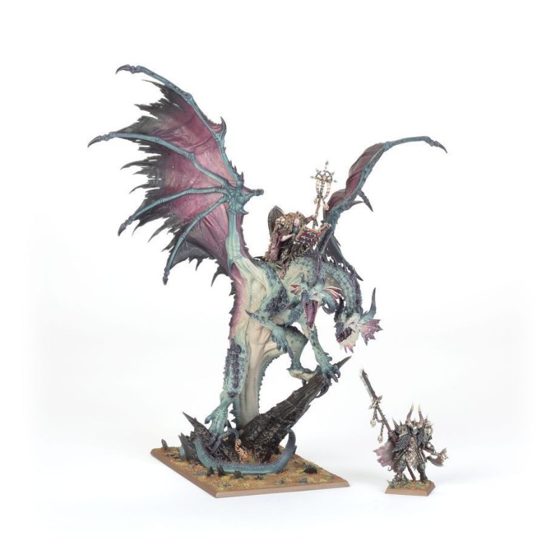 Мініатюра THE OLD WORLD: WARRIORS OF CHAOS - LORD ON CHAOS DRAGON