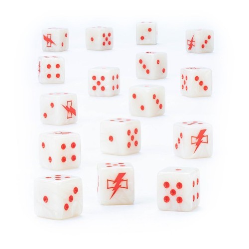 Кубики для гри WARHAMMER 40000: WHITE SCARS DICE