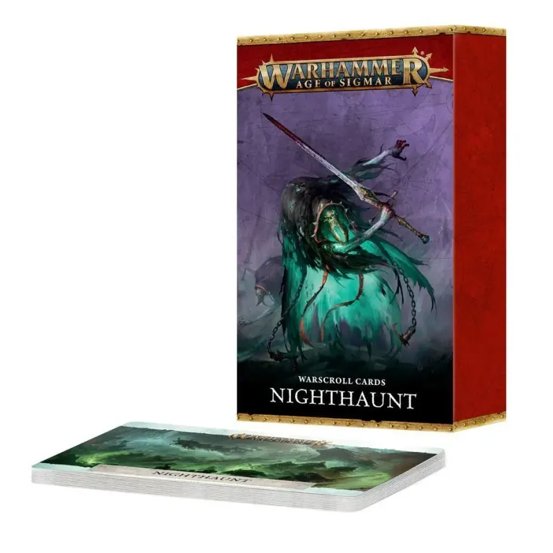 Карты AGE OF SIGMAR: WARSCROLL CARDS — NIGHTHAUNT (АНГЛИЙСКИЙ)