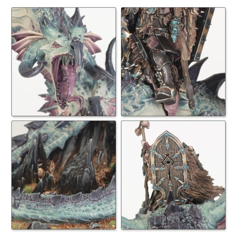 Мініатюра THE OLD WORLD: WARRIORS OF CHAOS - LORD ON CHAOS DRAGON