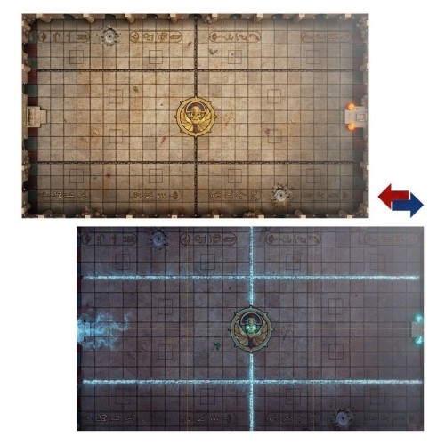 Ігрове поле B/BOWL: TOMB KINGS TEAM PITCH & DUGOUTS