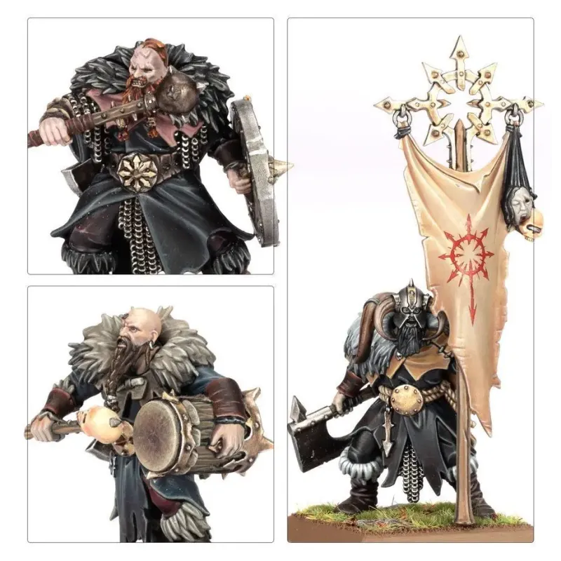 Набор миниатюр «WARRIORS OF CHAOS: CHAOS MARAUDERS»