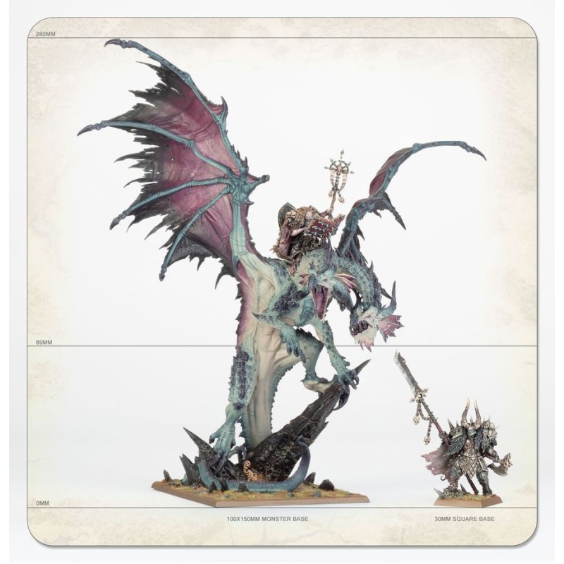 Мініатюра THE OLD WORLD: WARRIORS OF CHAOS - LORD ON CHAOS DRAGON