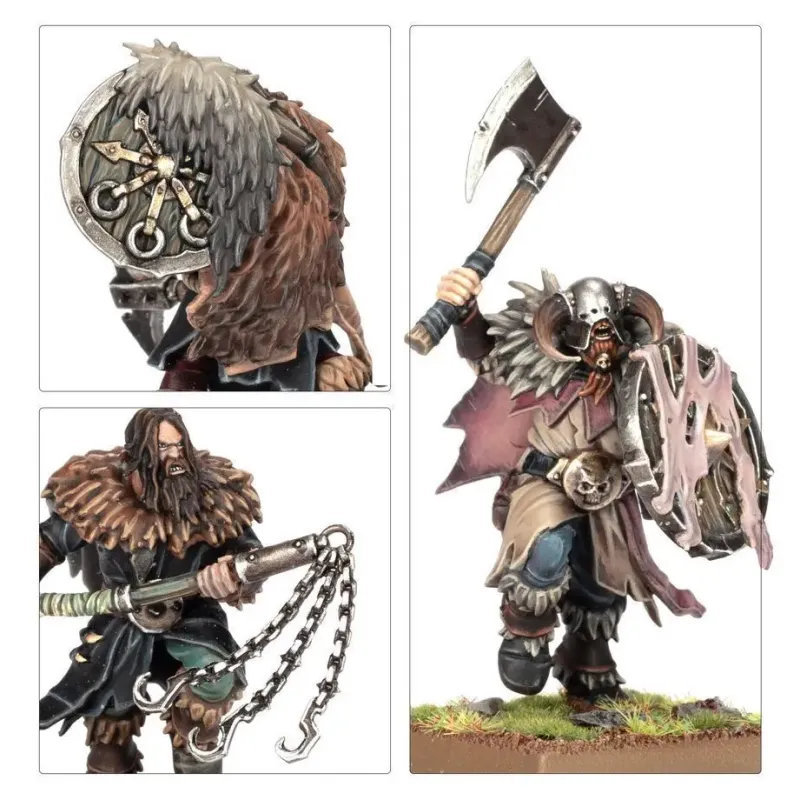 Набор миниатюр «WARRIORS OF CHAOS: CHAOS MARAUDERS»
