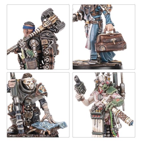 Набір мініатюр NECROMUNDA: UNDERHIVE HANGERS-ON