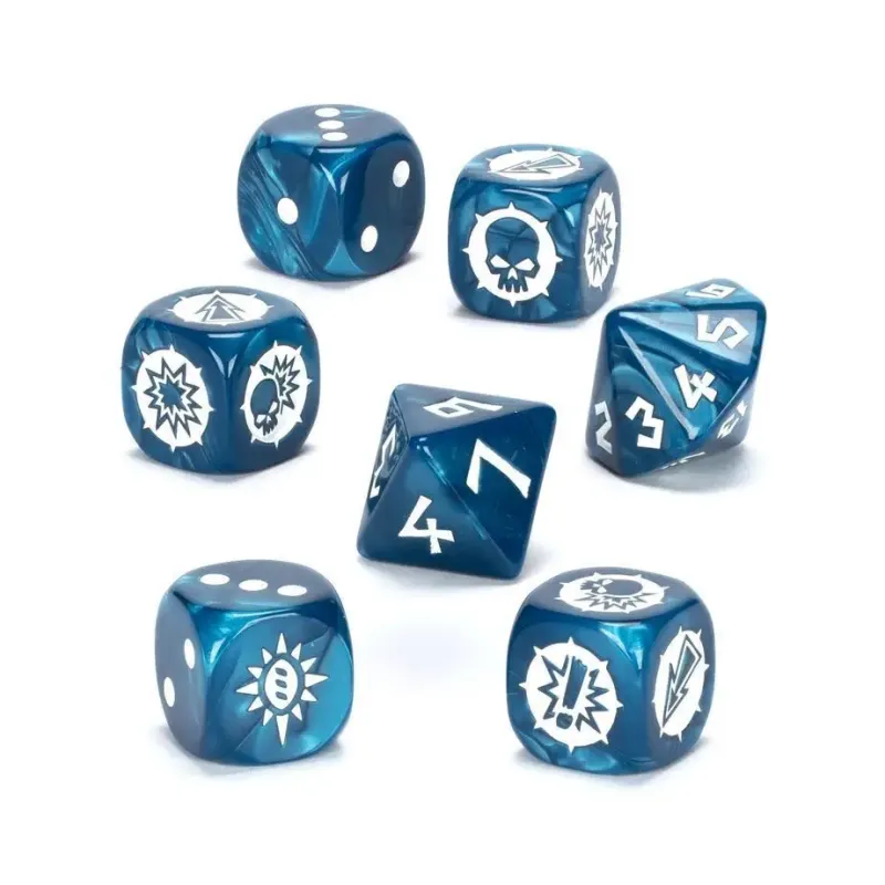 Кубики для гри BLOOD BOWL: HIGH ELF TEAM DICE SET