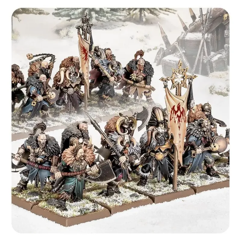 Набор миниатюр «WARRIORS OF CHAOS: CHAOS MARAUDERS»