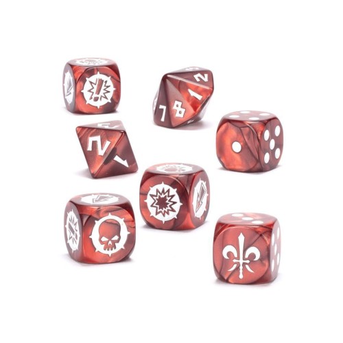 Кубики для гри BLOOD BOWL: BRETONNIAN TEAM DICE SET
