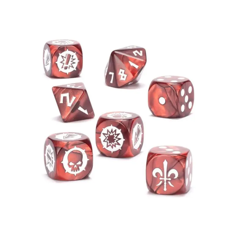 Кубики для гри BLOOD BOWL: BRETONNIAN TEAM DICE SET